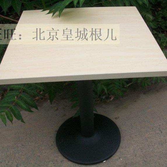 70CM咖啡桌 方桌 西餐台 快餐桌 茶几洽谈桌 铸铁桌子 厂家直供多
