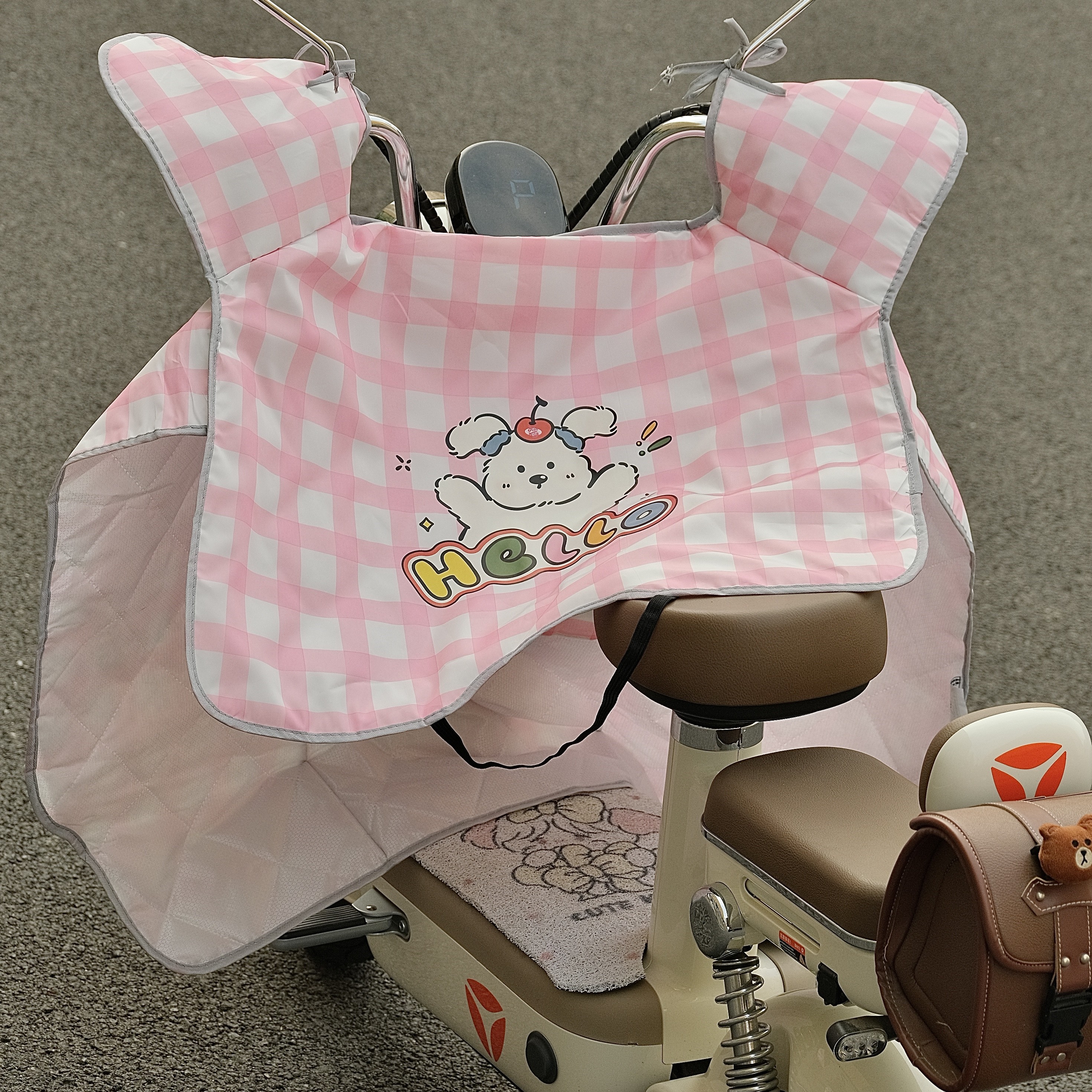 电动车挡风板隔热夏季防晒罩夏款防水防紫外线摩托车2024新款通用