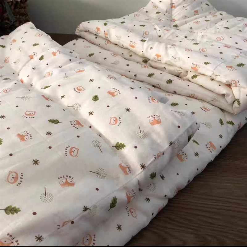 定制儿童被子被芯105x145cm棉絮幼儿园入学被子内胆棉花110x150cm