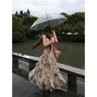 MILYR粉色针织开衫外套