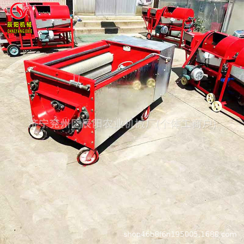 太原热销核桃扒皮清洗一体机380/220v电动大小青皮核桃去皮清洗机