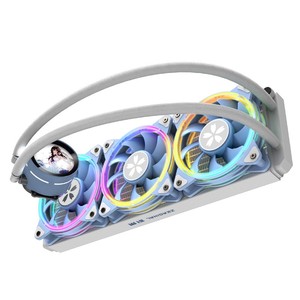 盈通联名樱瞳花嫁限量版240/360一体式水冷CPU散热器ARGB机箱风扇