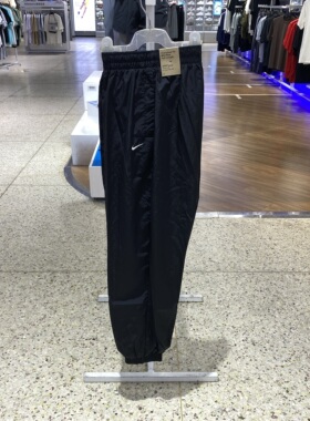 正品耐克NIKE女款秋简约百搭日常户外运动休闲梭织长裤FV7669-010