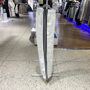 正品ADIDAS阿迪达斯宽松三条纹新款直筒女运动休闲针织长裤KS2820