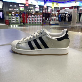 正品阿迪达斯ADIDAS三叶草女款贝壳头简约低帮运动休闲鞋HQ2691