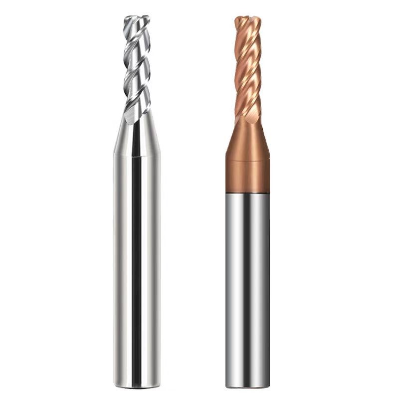 钨钢粗柄铣刀D4D6铝用钢用变柄加长铣刀钨钢变径加长钢用铝用铣刀