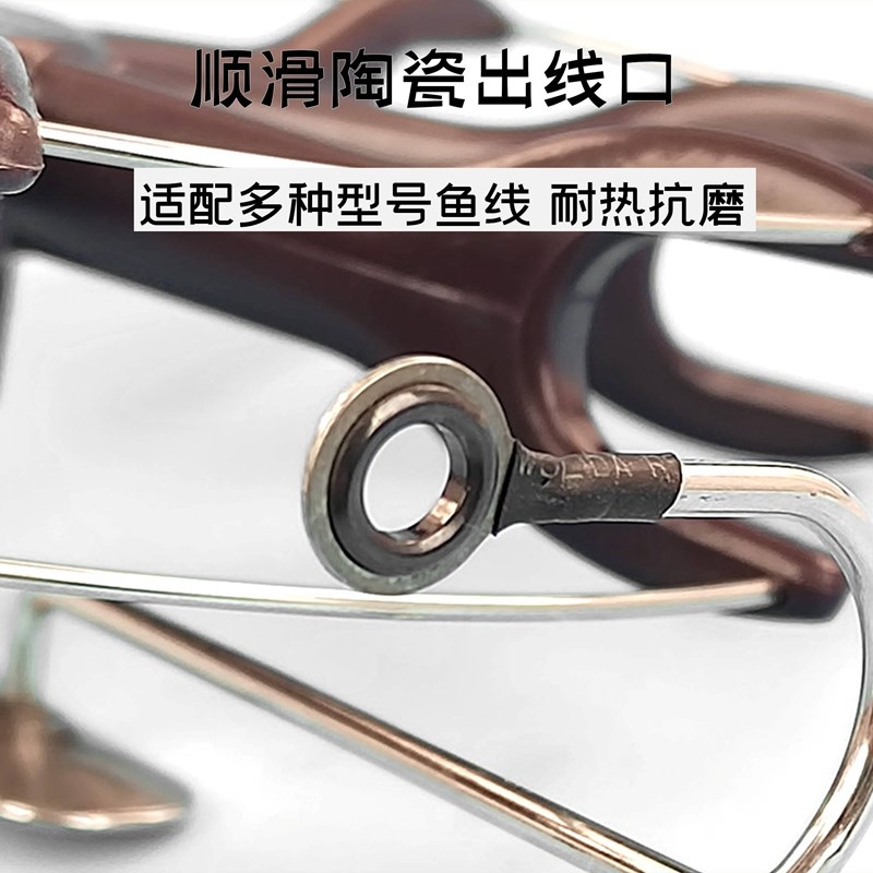 不锈钢圈带轴承八卦轮手拨轮锚渔轮一体全塑绕线轮甲鱼轮谷麦轮