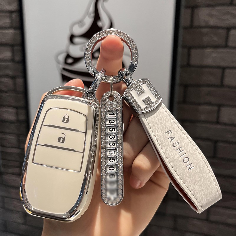 适用24 25款丰田锋兰达钥匙包套领先PLUS版豪华版运动遥控钥匙扣