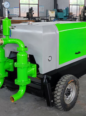 矿用喷砂泵 混凝土注浆泵活塞式注浆机 WYSP800液压喷湿机注浆机