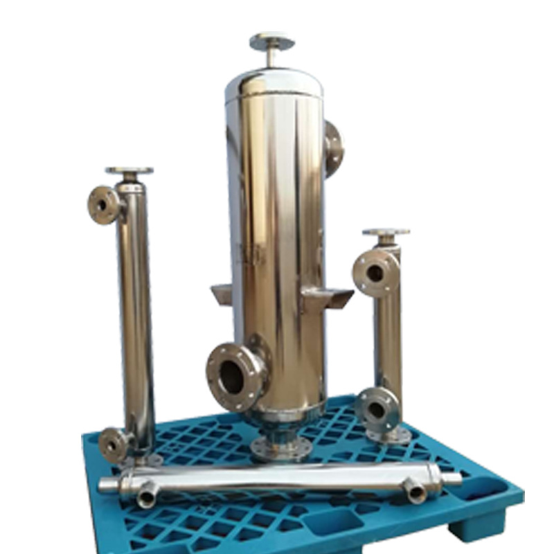 管壳式不锈钢芯体换热器 列管热交换器 印染废水降温用冷凝器