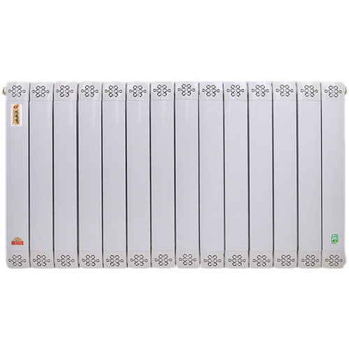 铜铝复合暖气片水暖散热片壁挂式集中供暖立式壁挂炉天然气散热