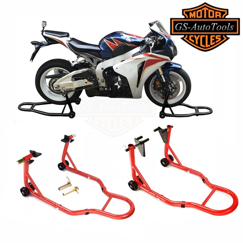 摩托车起车架前后轮驻车架维修停车架支撑架起落架链条保养工具