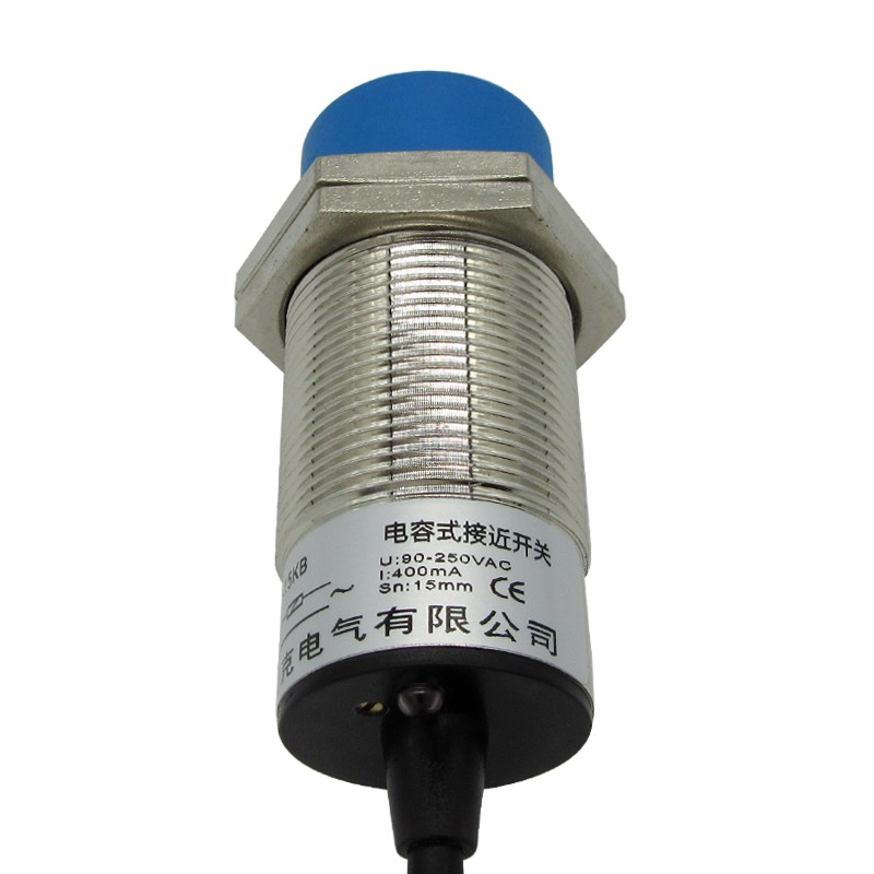 料位传感器 二线 CA30-15KB 交流 常闭AC220V  电容式接近开关M30