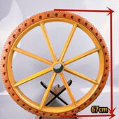 两轮手推车 斗车 手拉车两个轮子 板车车轮 手推车轮胎 推车轮子