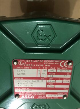 全新原装美国ASCO  NF8327B002