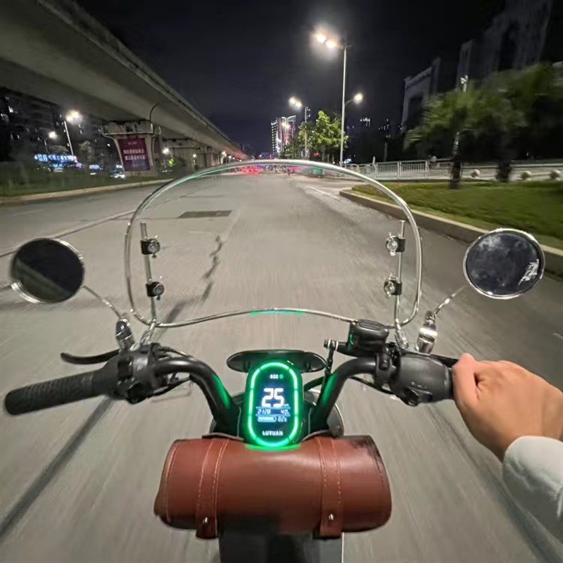 摩托车后视镜大视野电瓶车通用倒车镜大视野电动车复古改装反光镜