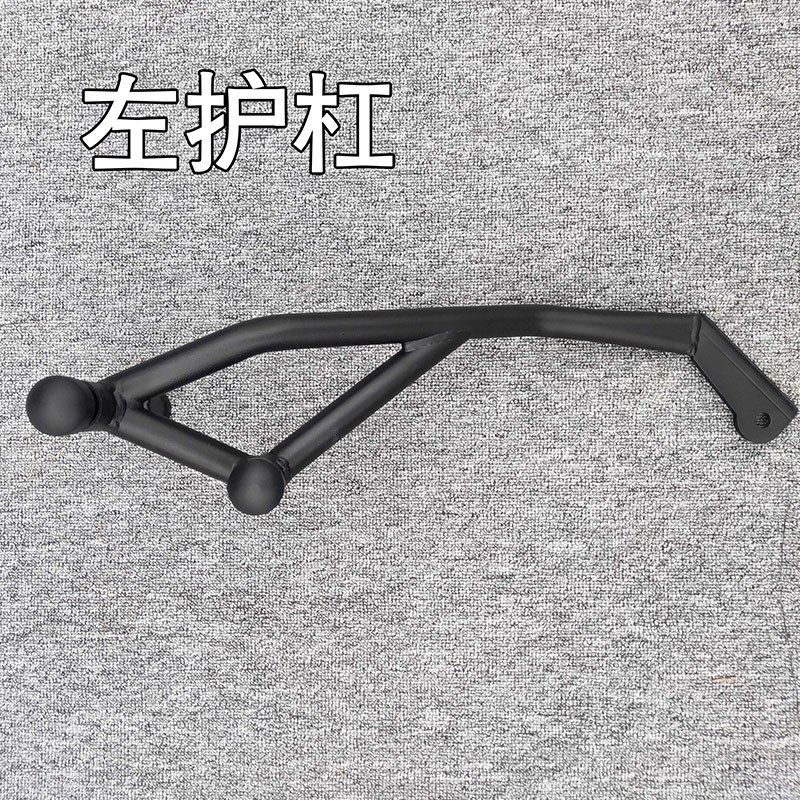 适用赛350保险杠QJ350GS-F跑车弹簧头竞技杠摩托车改装防摔杠护杠