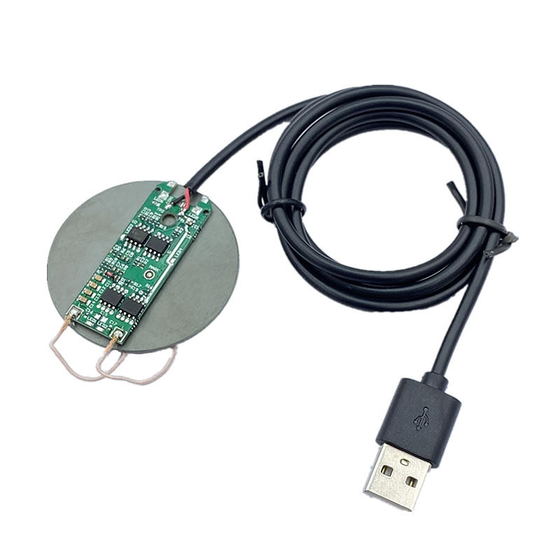 5w手机无线充电器快充发射端模块PCB线圈qi通用DIY改装方案自带线