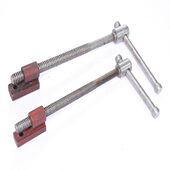 台钳摇杆 台虎钳配件 T型丝杆螺纹 平口钳配件 固定螺丝 丝杆螺母