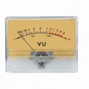 高精度VU电平表DB胆机功放输出前后级自带背光音频音量表TN-90