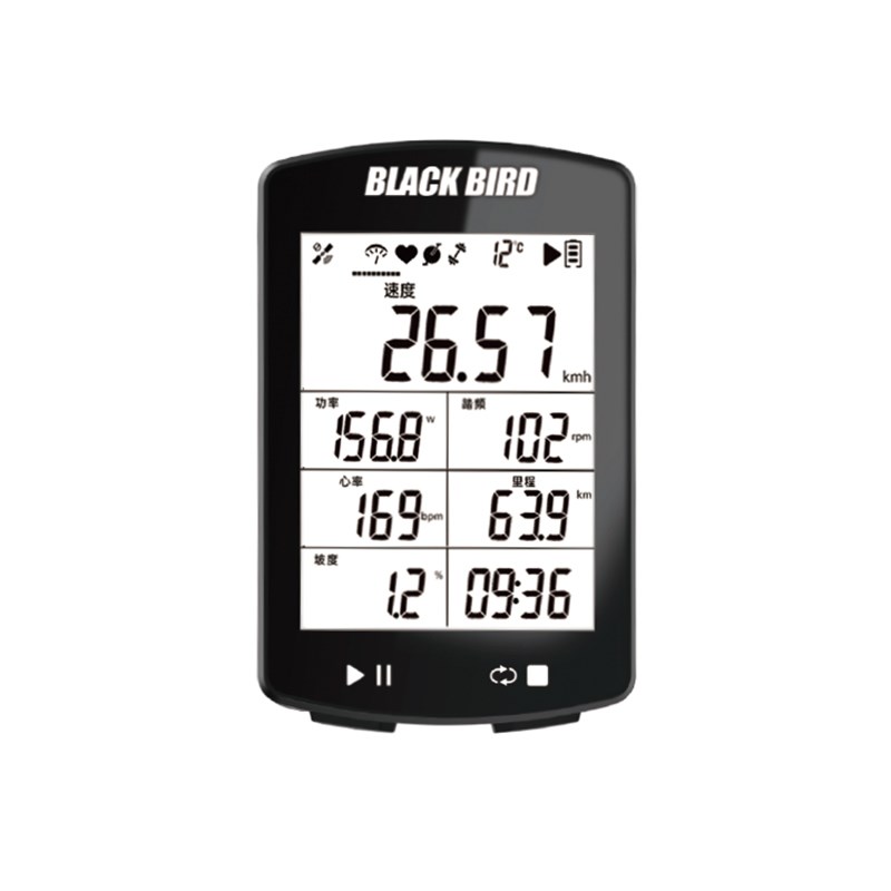 黑鸟单车无线GPS定位码表BB20 BB10 S心率带 踏频 速度自行车装备