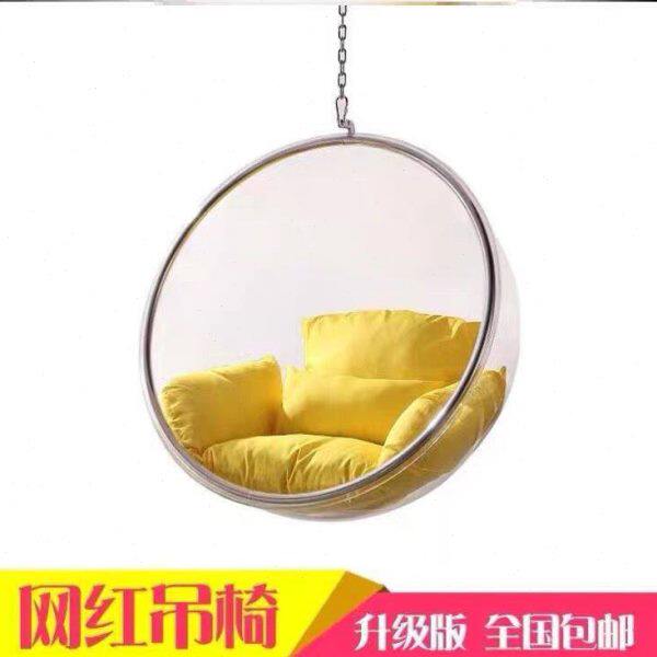 透明泡泡椅网红玻璃球室内吊椅吊篮吊球太空椅北欧户外秋千民宿