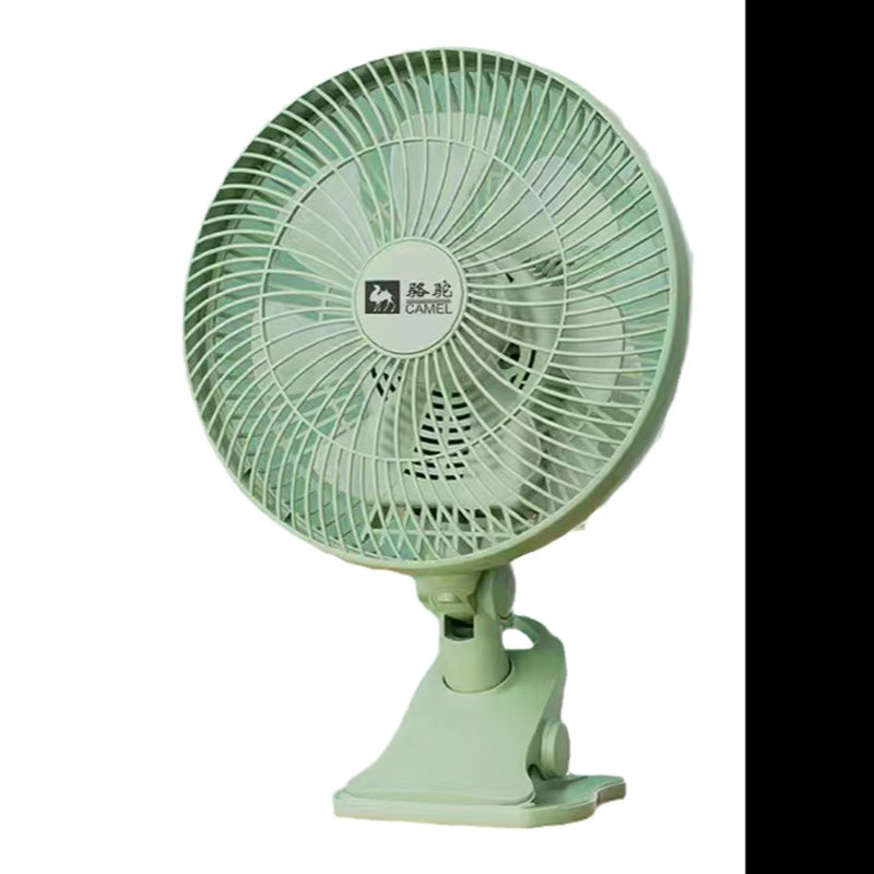 8寸夹扇宿舍床上静音小风扇桌面台式电扇家用壁挂自动摇头电风扇