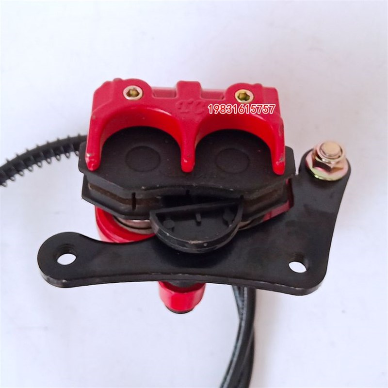 全套装电动三轮车碟煞泵套装电动四轮车油管煞车泵加油排气一拖二