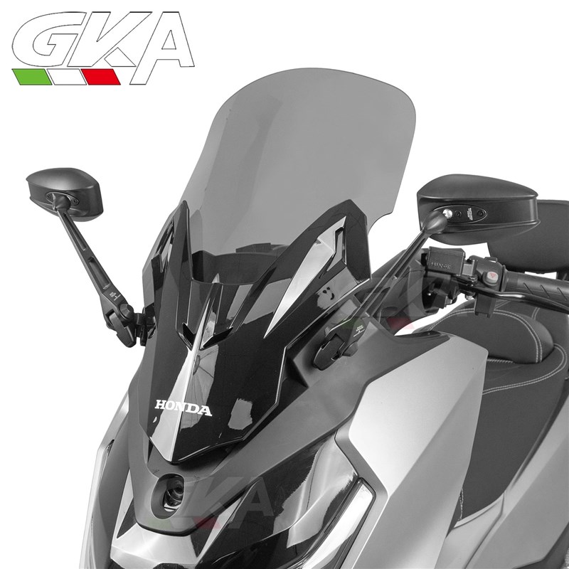 适用于本田NS150GX改装后视镜前移总成加高风挡挡风玻璃挡风板