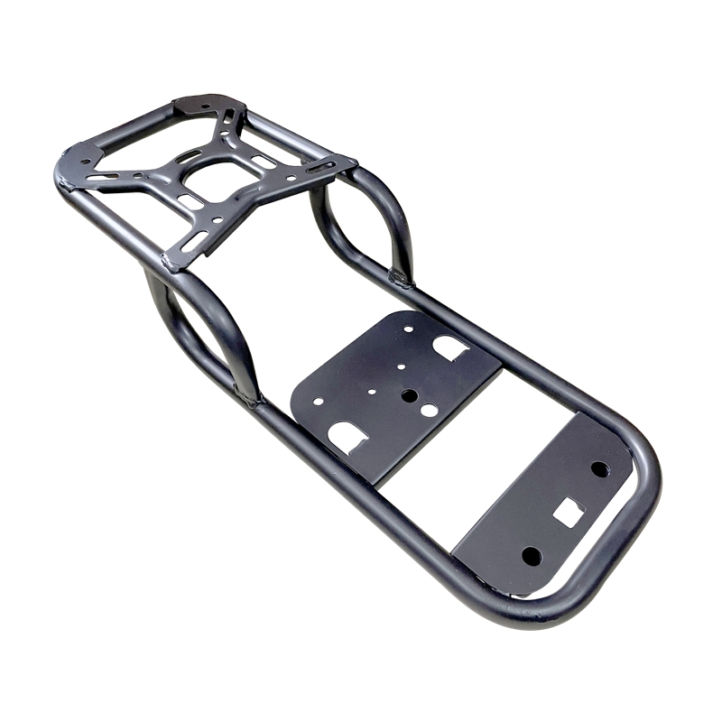 适用雅迪DE3/DM6/dm3延长尾箱架DT6后衣架de8扶手一体de1储物货架