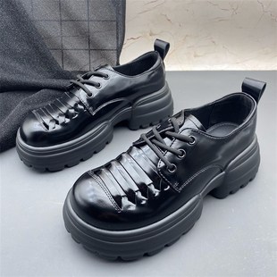 单鞋 商场真皮断码 圆头系带镂空编织轻便防滑时尚 新款 撤柜处理女鞋