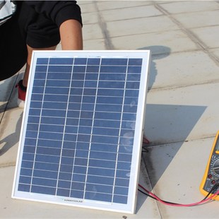 新多晶太阳能电池板18V20W30W单晶100W充12V电瓶汽车摩托车无支架