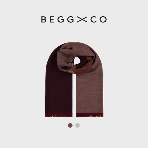 BeggXCoFyne纯羊绒围巾
