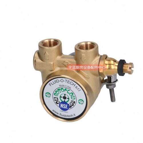 Fluid-o-Tech咖啡机泵头EXPOBAR咖啡水泵CA104富力德增压泵