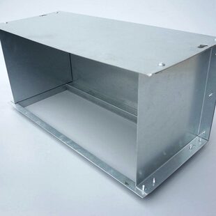 开利约克特灵 风机盘管回风箱下出风弯头分支风箱风管风道格力美