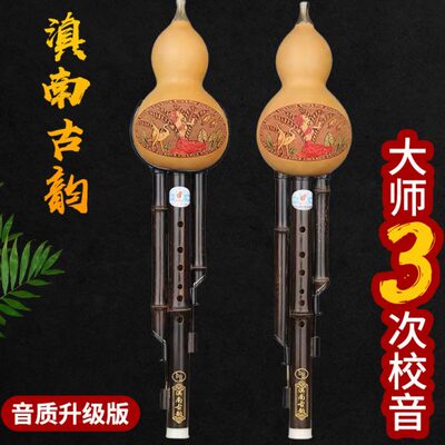 滇南古韵学校款 葫芦丝初学者c调降b调g调f调小d调儿童云南乐器