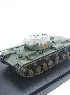 12163PB KV-3 炮塔白色合金坦克Z 铁流模型