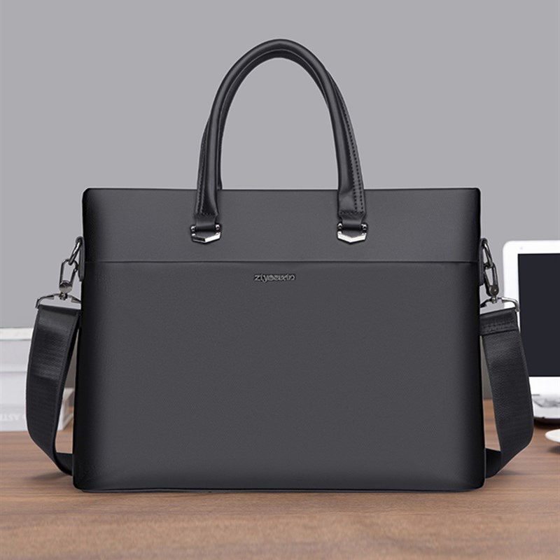 公文包定制Logo皮包文件袋男士手袋FA4文件袋多层公文包加厚防水