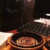 盘香瘦方安神香天然人合［］1手工制作传统小香古时和香熏盘香