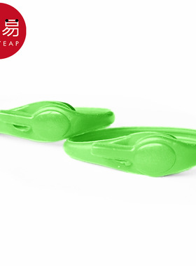 鞋带/硅胶AA1sq801-懒人鞋带方便免系鞋带扣硅胶鞋绳儿绿色鞋带