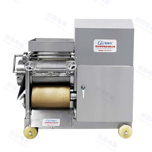 优选鱼肉鱼骨分离机去刺机鲈鱼鱼糜采集机采鱼泥肉机墨鱼饼机