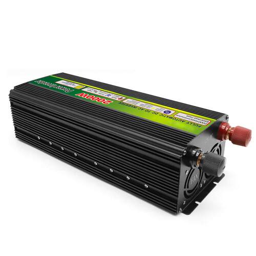 12V 足功率 2000W   修正弦波智能逆变器 可接太阳能控制器