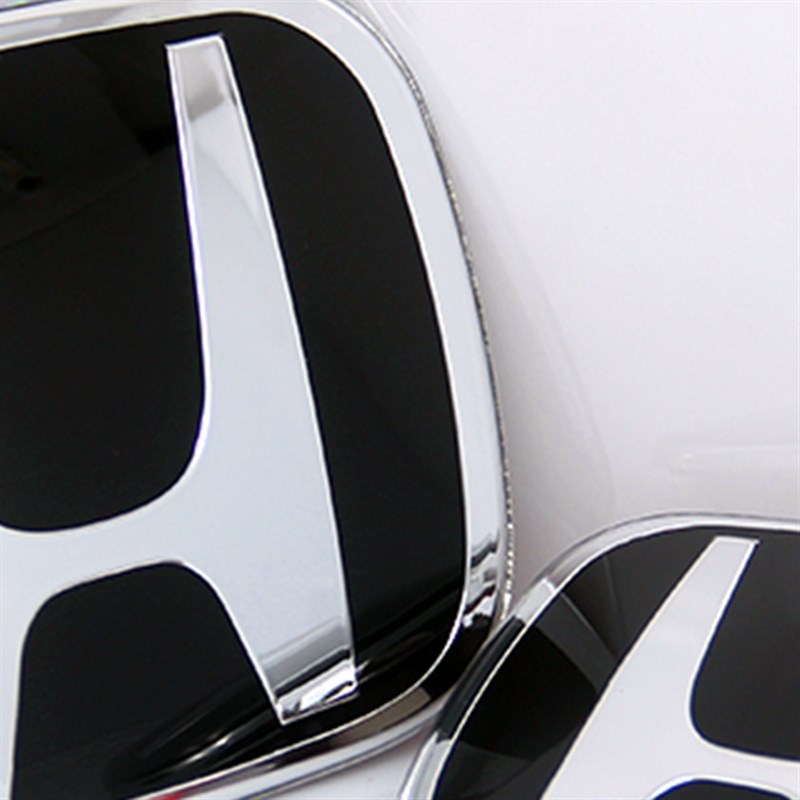 适用于本田十代思域红标八代九代轮毂前后方向盘中网改装车标红章