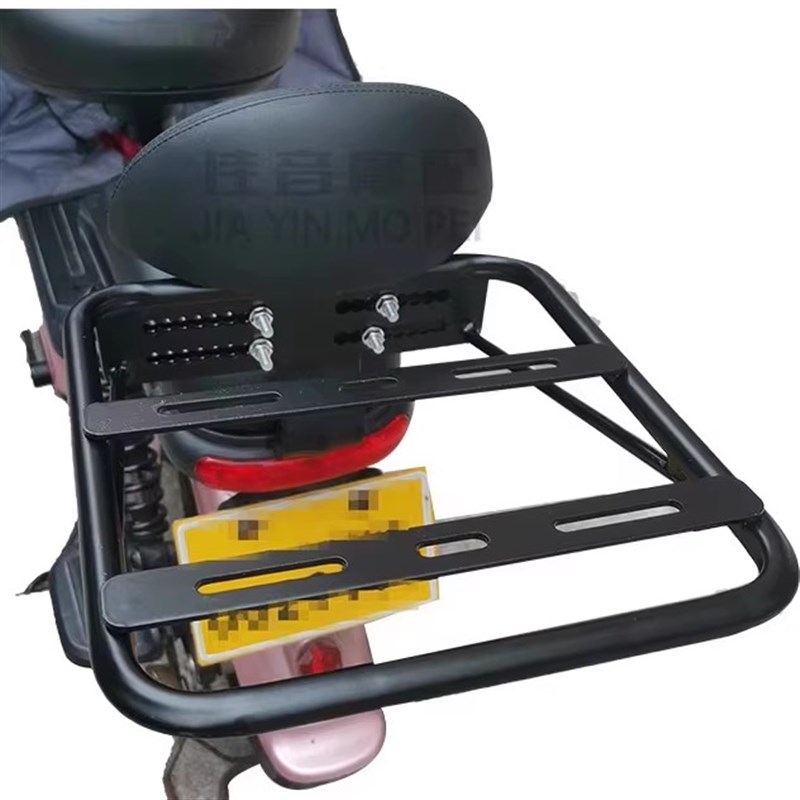 适用于雅迪电动车后备箱免拆爱玛电瓶车后尾箱支架一体后尾箱架