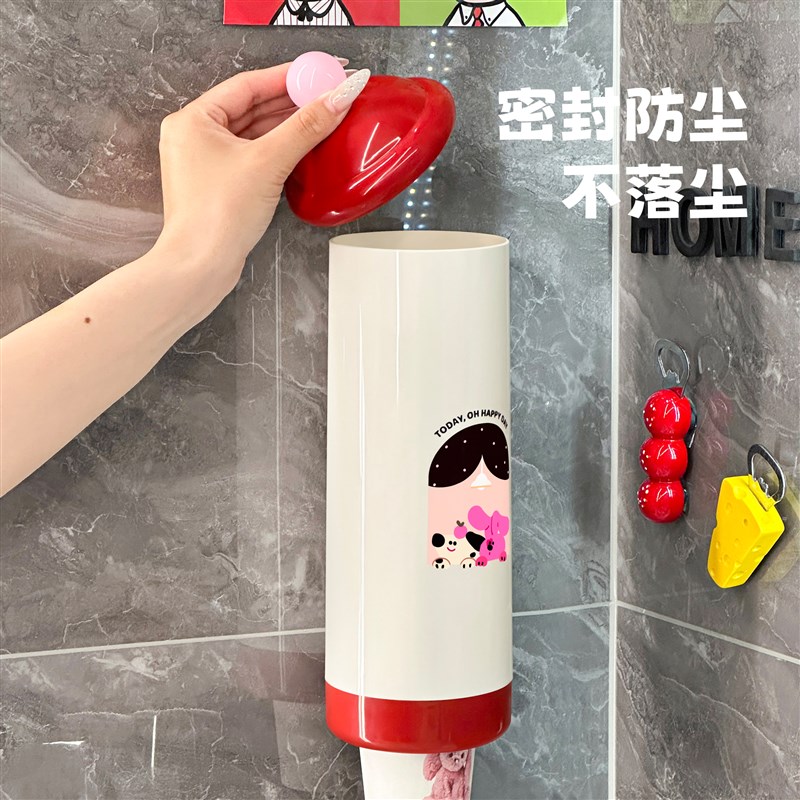 一次性杯子取杯器饮水机水杯架子家用免打孔壁挂收纳纸杯架取杯架