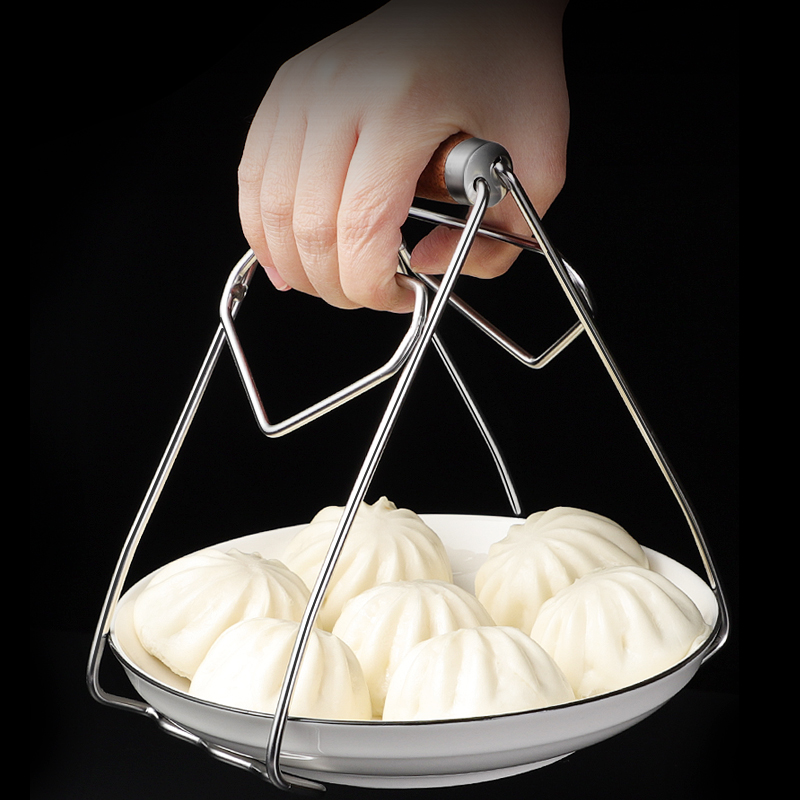 304不锈钢防烫夹取碗夹提盘神器家用厨房夹盘子夹防滑蒸锅蒸菜夹