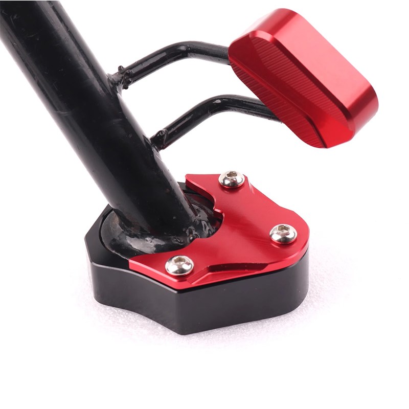 适用九号电动车新款FZmix改装侧架边撑加大底座防滑垫铝合金配件