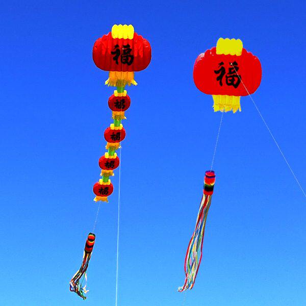 龙年新年风筝灯笼大型高档软体立体福星高照五福临门大人专用福字