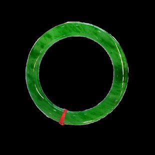 私拍无效缅甸A货翡翠手镯天然冰种大圈口正圈阳绿贵妃玉镯子圆条
