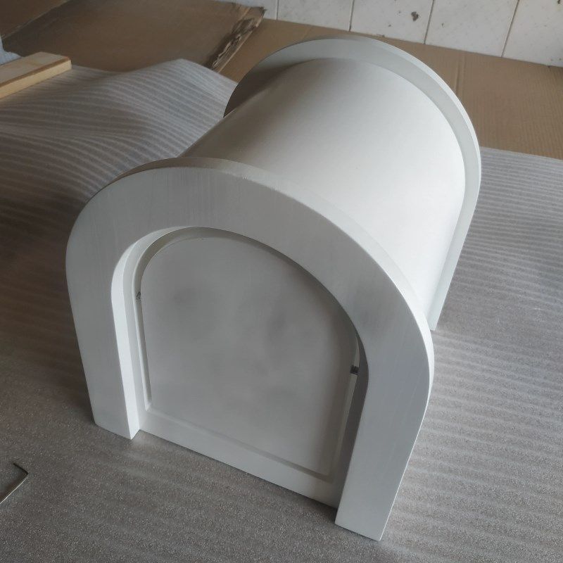 实木宠物门猫墙洞猫门洞狗洞猫咪木质双向开猫洞门拱形小木屋定制